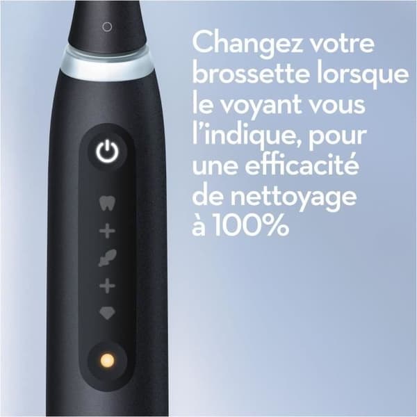 ORAL-B iO5 ansluten elektrisk tandborste - 80363971 - svart - trådlös