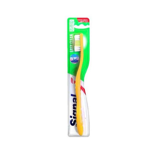 Signal - Medium Easy Clean tandborste - Gul