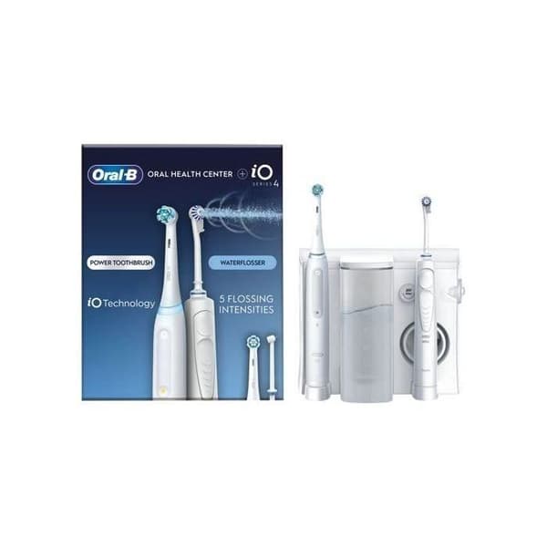 BRAUN - Oral B tandläkarlur - OXYJET+IO4 - vit