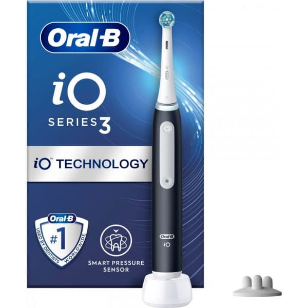 Oral-B iO Series 3s - elektrisk tandbørste, sort