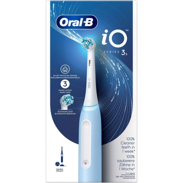 Oral-B iO Series 3s -sähköhammasharja sininen
