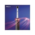 Miniatyrbild 3 av 6: Oral-B Series Pro 3 3000 svart elektrisk tandborste med 3 borstlägen, 360o tandköttstryckskontroll,