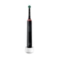 Miniatyrbild 1 av 6: Oral-B Series Pro 3 3000 svart elektrisk tandborste med 3 borstlägen, 360o tandköttstryckskontroll,