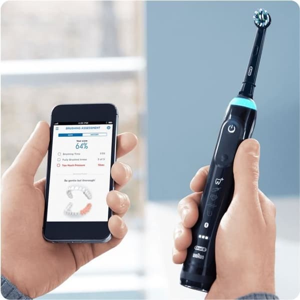 ORAL-B CrossAction Black Brushes x8