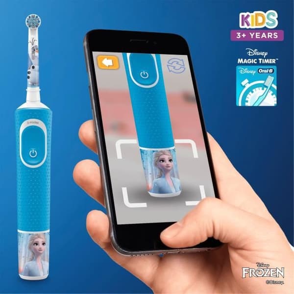 Frozen Kids eltandborste 2 +3 år - Oral-B