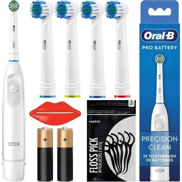 Oral-B DB5 Vit eltandborste + 4 ersättningsspetsar