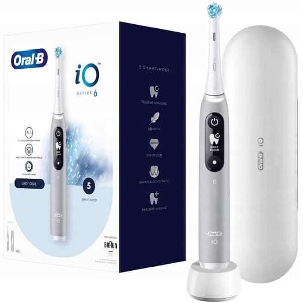 Oral-B iO Series 6 magnetisk tandborste Grå