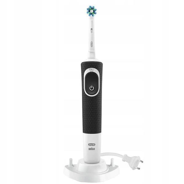 Elektrisk tandborste - Oral-B - Vitality 100 - Svart - 7600 svängningar/min - Tillbehör ingår