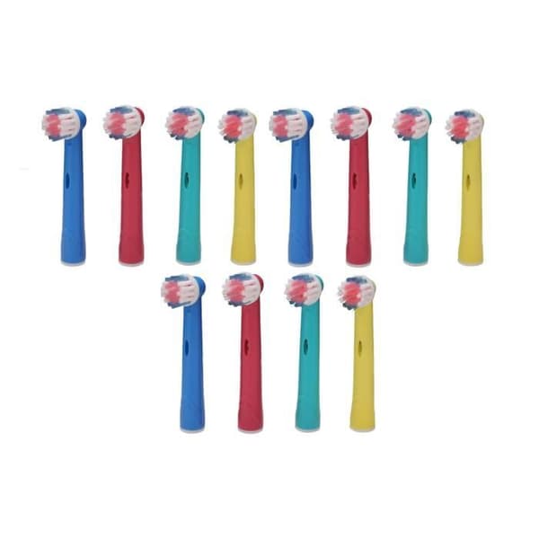 Set med 12 ersättningsspetsar för Oral-B tandborsten