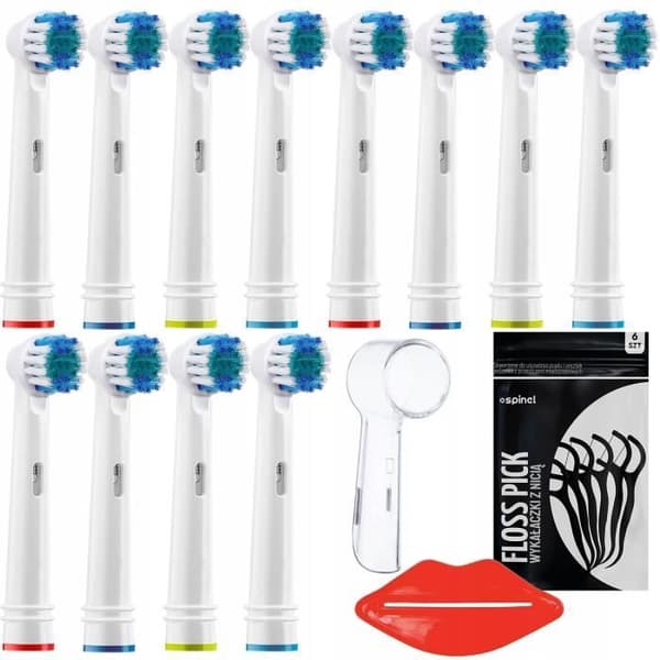 12x Precision Clean SB-17A utbytbara tandborsthuvuden