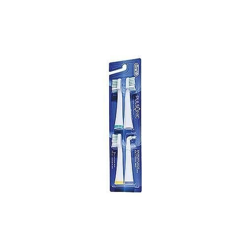 Elborste - Braun - Pulsonic - 4 borsthuvuden - Färg: Vit - 16,35 g
