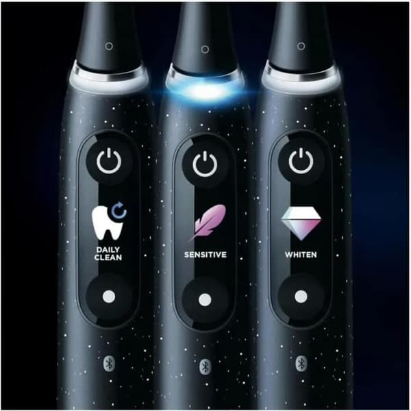 Elektrisk tandborste - ORAL-B - iO10 Cosmic black - Oscillo-rotationer - Batteri driven