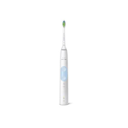 Philips | HX6839/28 Sonicare ProtectiveClean 4500 Sonic - Ladattava sähköhammasharja aikuisille - Valkoinen/Vaaleansininen