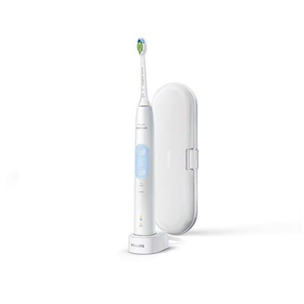 Philips | HX6839/28 Sonicare ProtectiveClean 4500 Sonic - Ladattava sähköhammasharja aikuisille - Valkoinen/Vaaleansininen