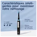 Miniatyrbild 4 av 6: Oral-B iO 3-pack med 2, svarta och blå elektriska tandborstar, 2 borsthuvuden, 1 resväska