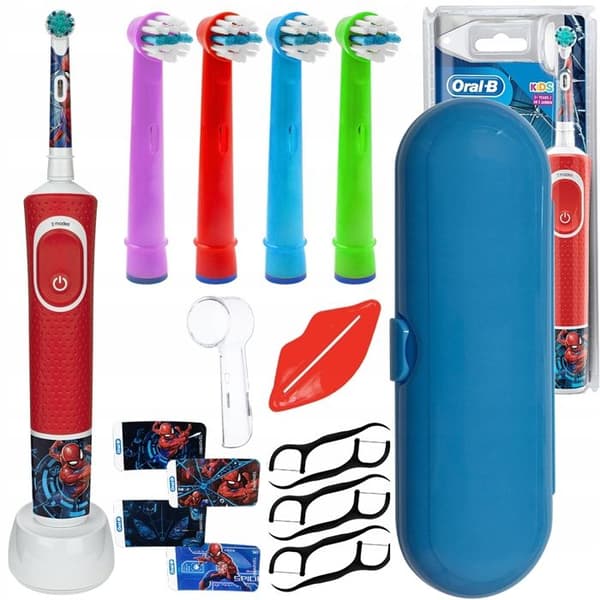 Oral-B Vitality Spiderman 100 eltandborste + tillbehör