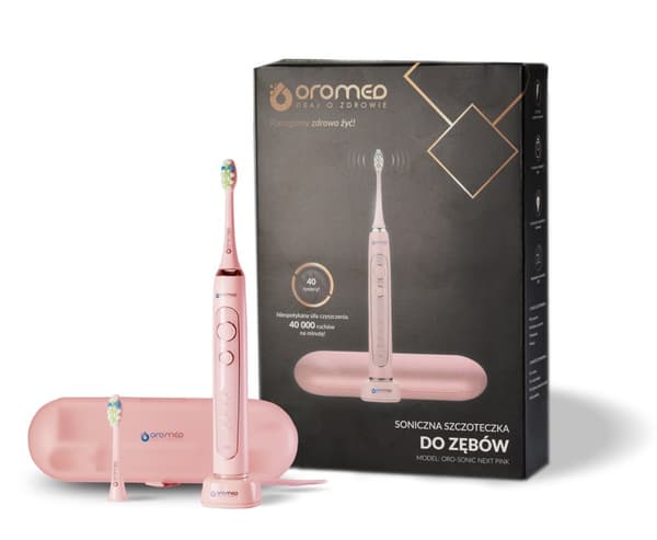 OROMED ORO-SONIC NEXT PINK pink sonisk tandbørste
