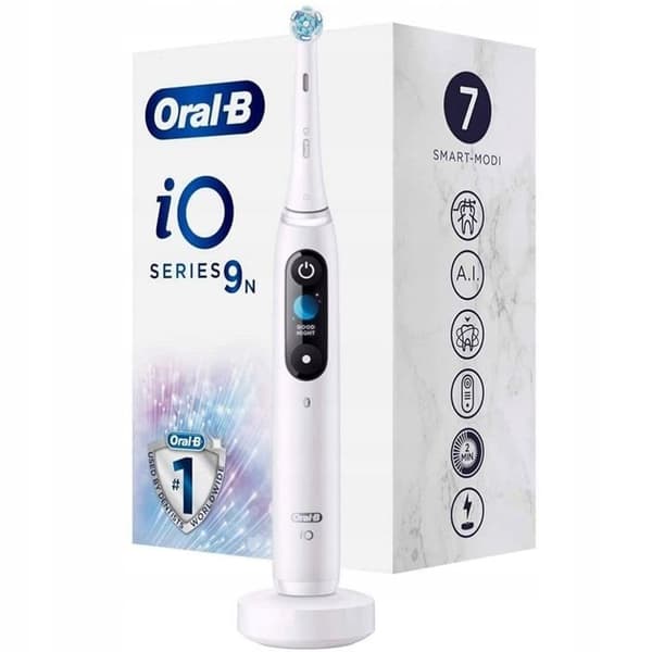 Oral-B iO Series 9N vit elektrisk tandborste