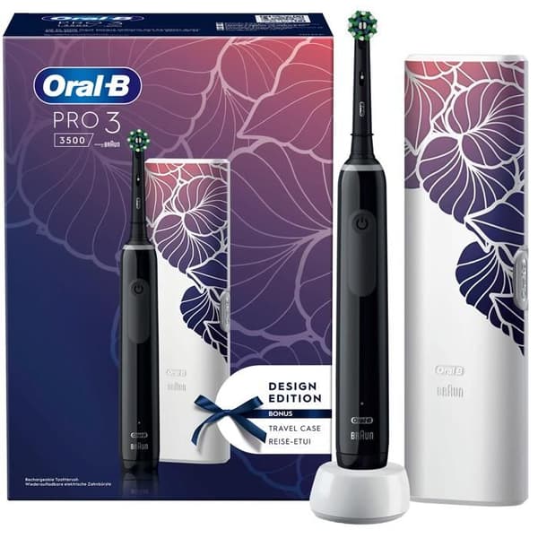 Oral-B Pro 3 3500 eltandborste svart