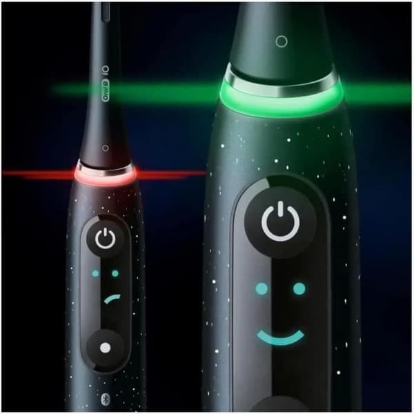Elektrisk tandborste - ORAL-B - iO10 Cosmic black - Oscillo-rotationer - Batteri driven