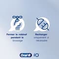 Miniatyrbild 7 av 9: ORAL-B iO5 ansluten elektrisk tandborste - svart - Bluetooth, 1 borsthuvud och 1 resefodral