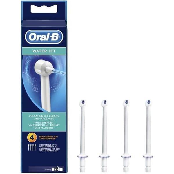 Oral-B WaterJet ersättningskanyler för Water Flosser 4 enheter