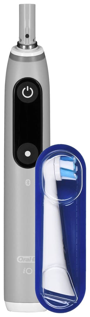 Braun iO Serie 6 aikuisille tarkoitettu värähtelevä hammasharja, harmaa