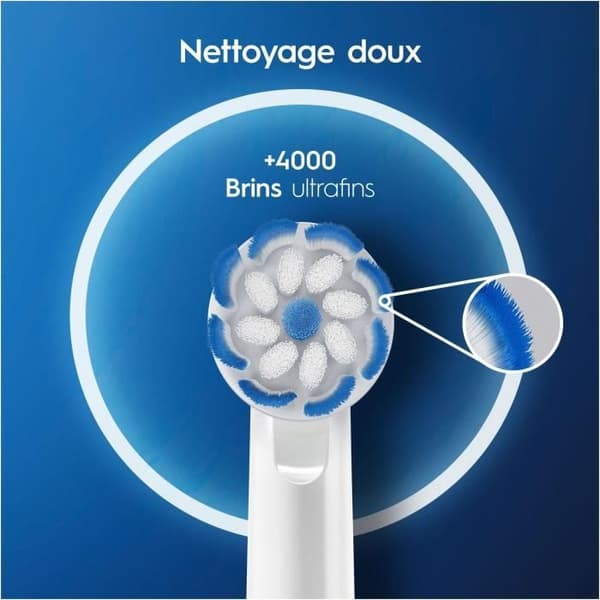Oral-B Sensitive Clean Replacement Borsthuvud 8 enheter