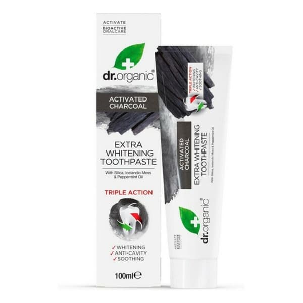 Hammastahna Carbón Dr.Organic (100 ml)