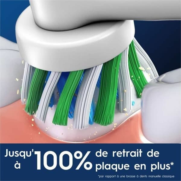 Tandborsthuvud Oral-B 6 antal Vit