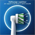 Miniatyrbild 7 av 9: Oral-B CrossAction borsthuvud med CleanMaximiser Technology 8 enheter