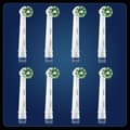 Miniatyrbild 2 av 9: Oral-B CrossAction borsthuvud med CleanMaximiser Technology 8 enheter