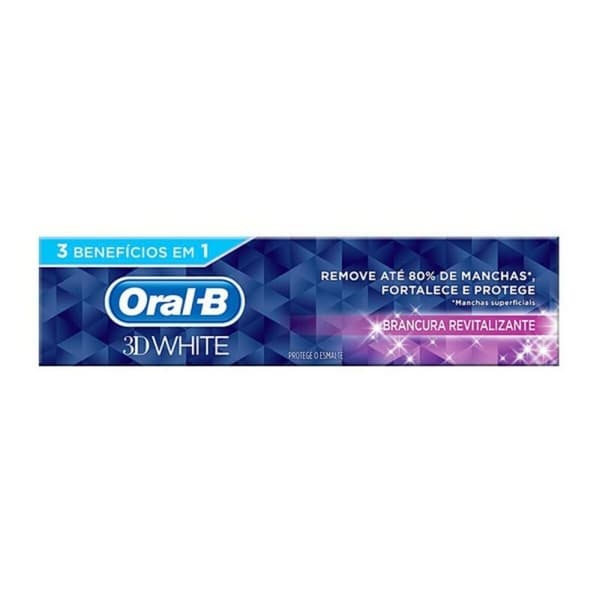Tannkrem for Hvitere Tenner 3D WHITE Oral-B D White (75 ml) 75 ml