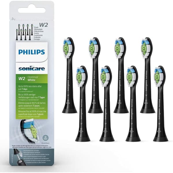 Vaihtopää Sonicare W2 Optimal Philips HX6068/13 Musta 8 osaa