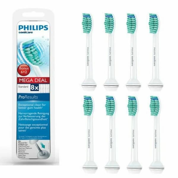 Vaihtopää Philips HX6018/07 Valkoinen 8 osaa