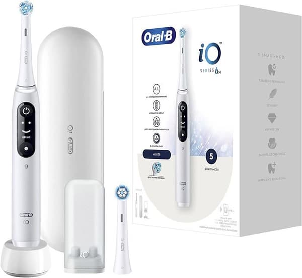 Oral-B iO Series 6 vit elektrisk tandborste