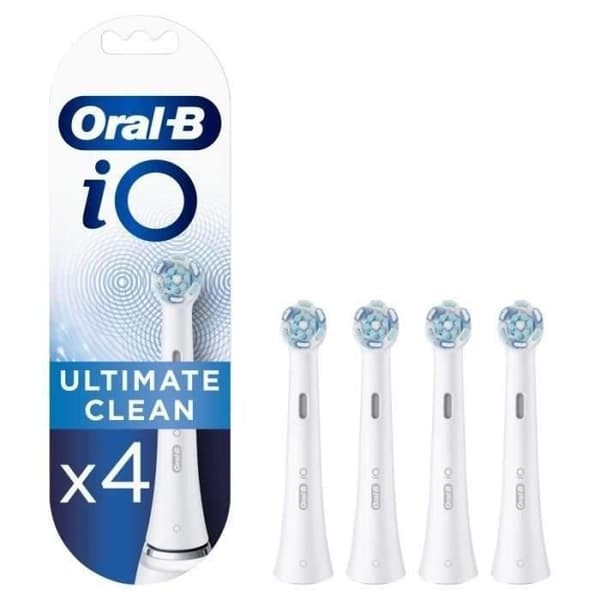 Oral-B iO Ultimate Clean Borsthuvuden, 4 x