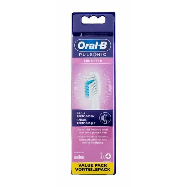 Tandborste - Oral-B - Pulsonic - 4 delar - Hypoallergenisk - Känslig