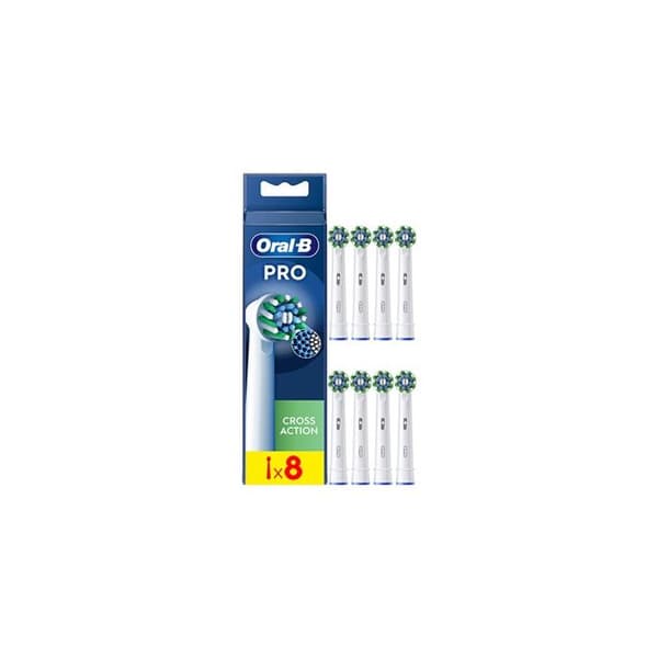 Brossettar Cross Action Pro x8 vit Oral-B 8006540895979
