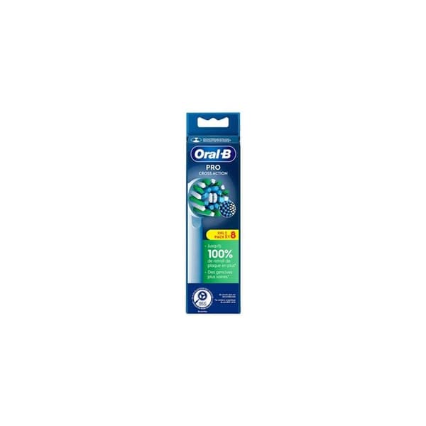 Brossettar Cross Action Pro x8 vit Oral-B 8006540895979