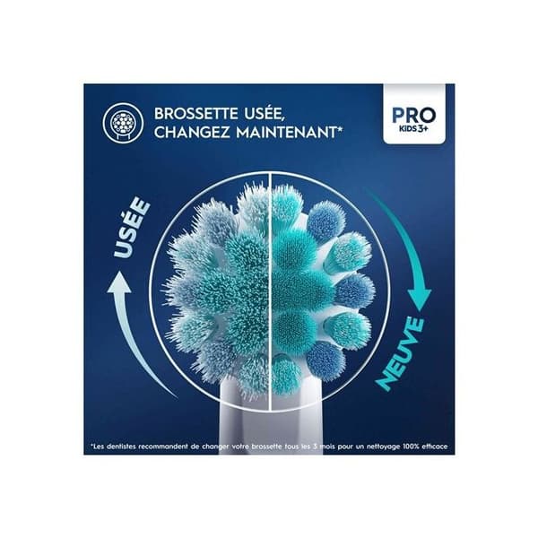 Brossettar barn frysta x3 Oral-b 8006540804711
