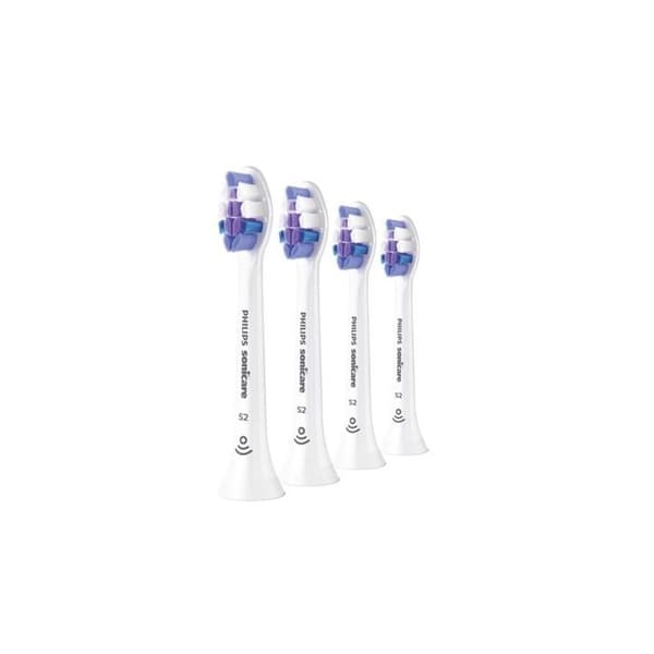Tandborste - Philips - HX6054/10 - 4 Huvuden - Ultra-mjuk - Kompatibel med alla handtag
