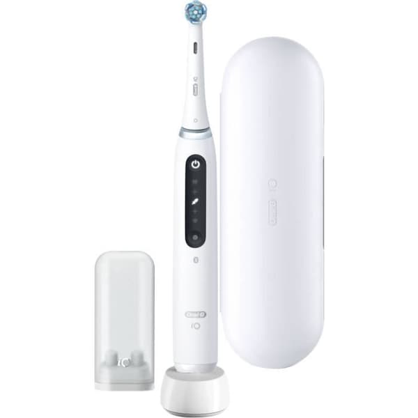 Tandborstar - ORAL-B - iO5n Quite - Vit + Resväska - Elektrisk