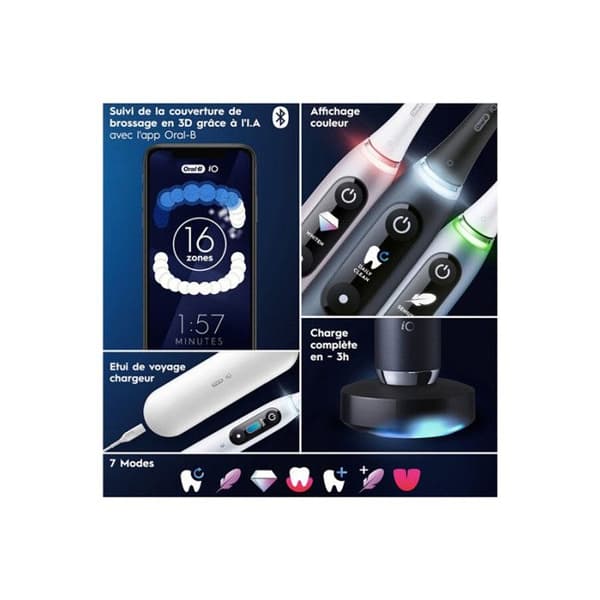 Oral B iO9 Black Edition elektrisk tandborste present