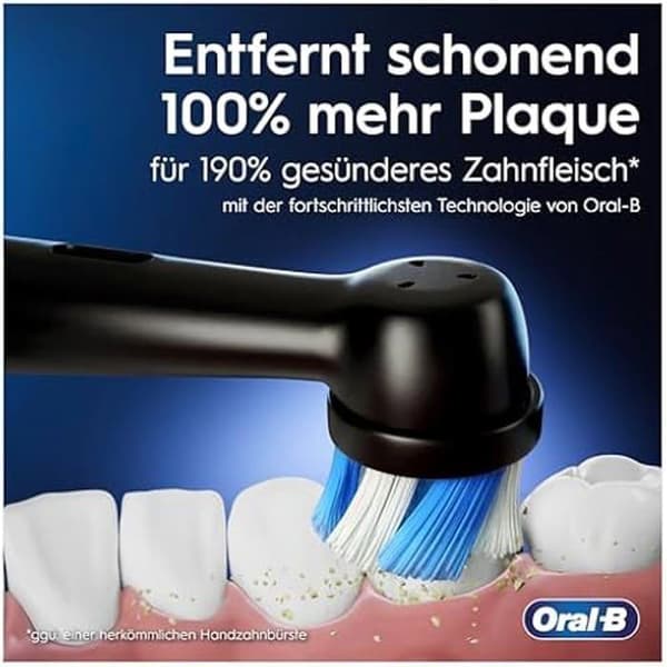 Oral-B iO 6 Sensitive Edition elektrisk tandborste, 2 borstar, 5 borstningslägen