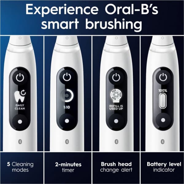 Oral-B iO Series 7s eltandborste, vit