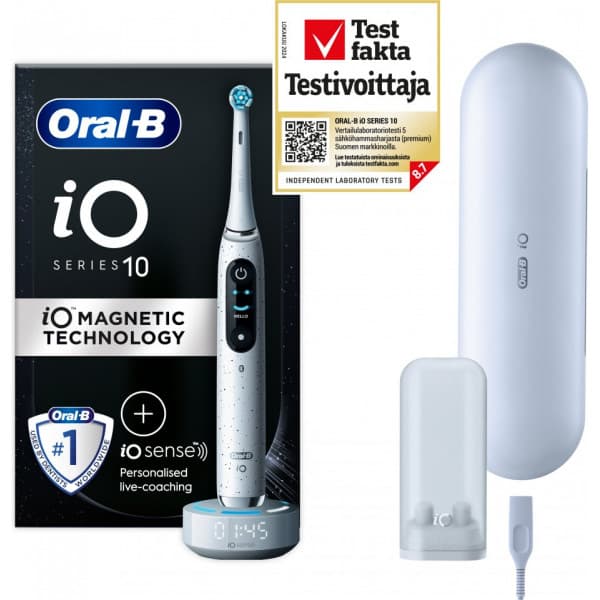 Oral-B iO Series 10 Stardust White eltandbørste