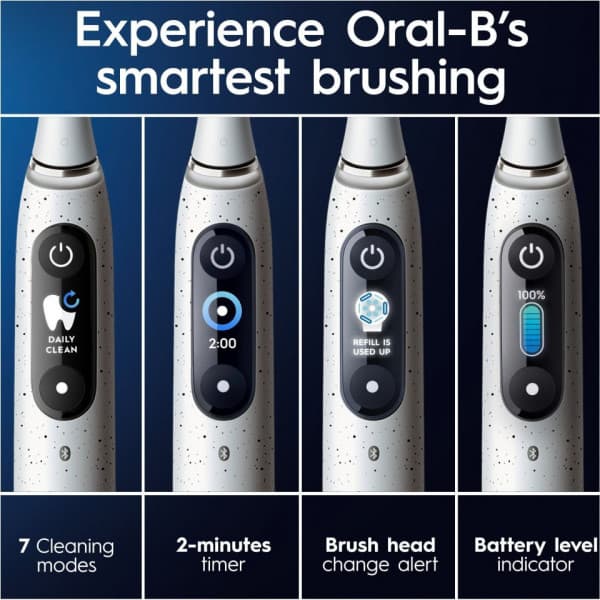Oral-B iO Series 10 Stardust White sähköhammasharja