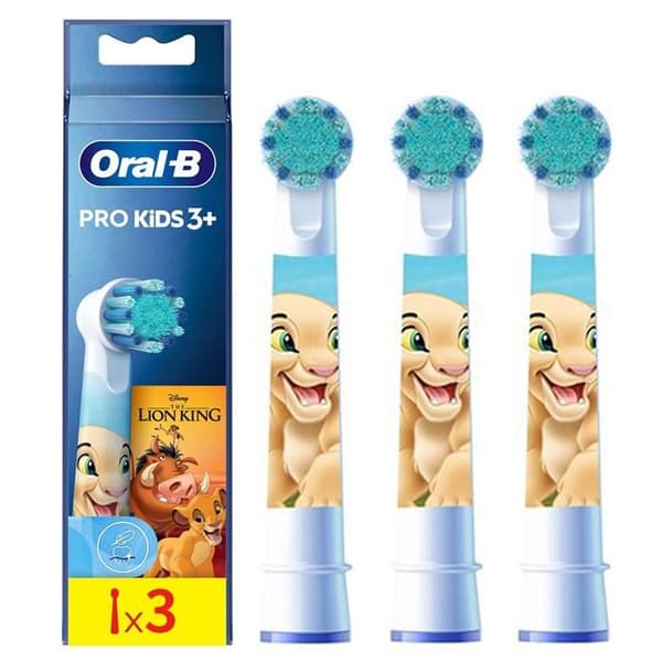 3x Oral-B EB10s Lion King tandborstspets