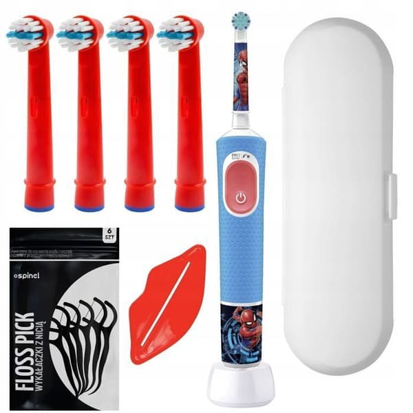 Elektrisk tandborste - Oral-B - Vitality Pro 103 - Spiderman - 2 lägen - Tillbehör ingår
